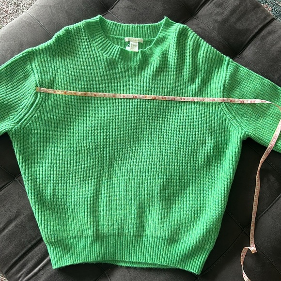 H&M Green Ribbed Sweater - Picture 9 of 12